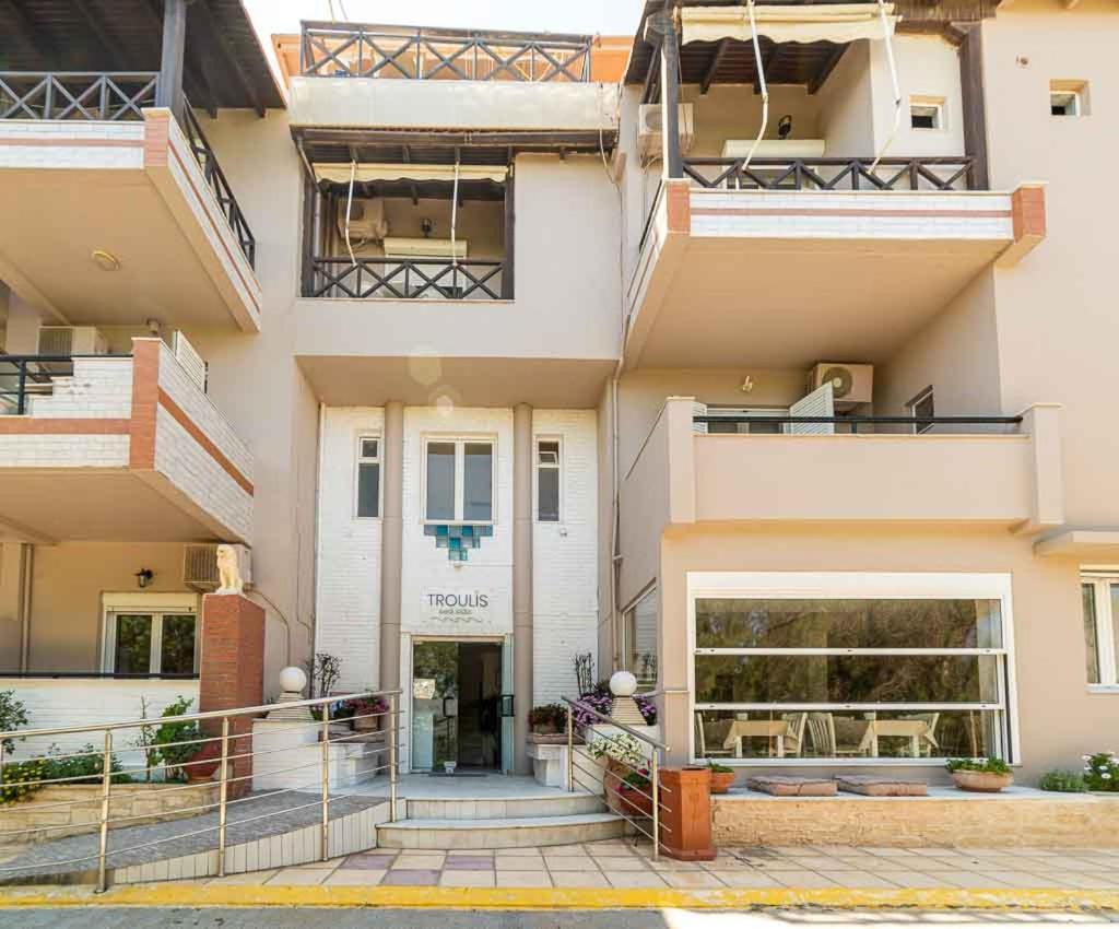 Troulis Seaside Apart otel Amoudara Lasithiou Dış mekan fotoğraf